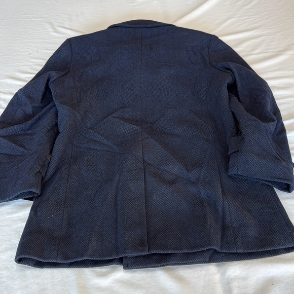 Jos A Bank Mens 61% Wool 20% polyester 19% nylon Winter. Lining 100% polyester. - Picture 12 of 15